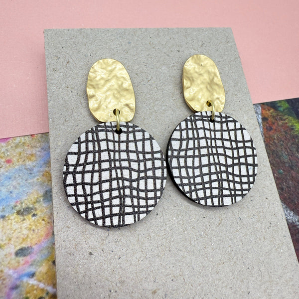 Doodle Black Drop Deryn Jewellery 