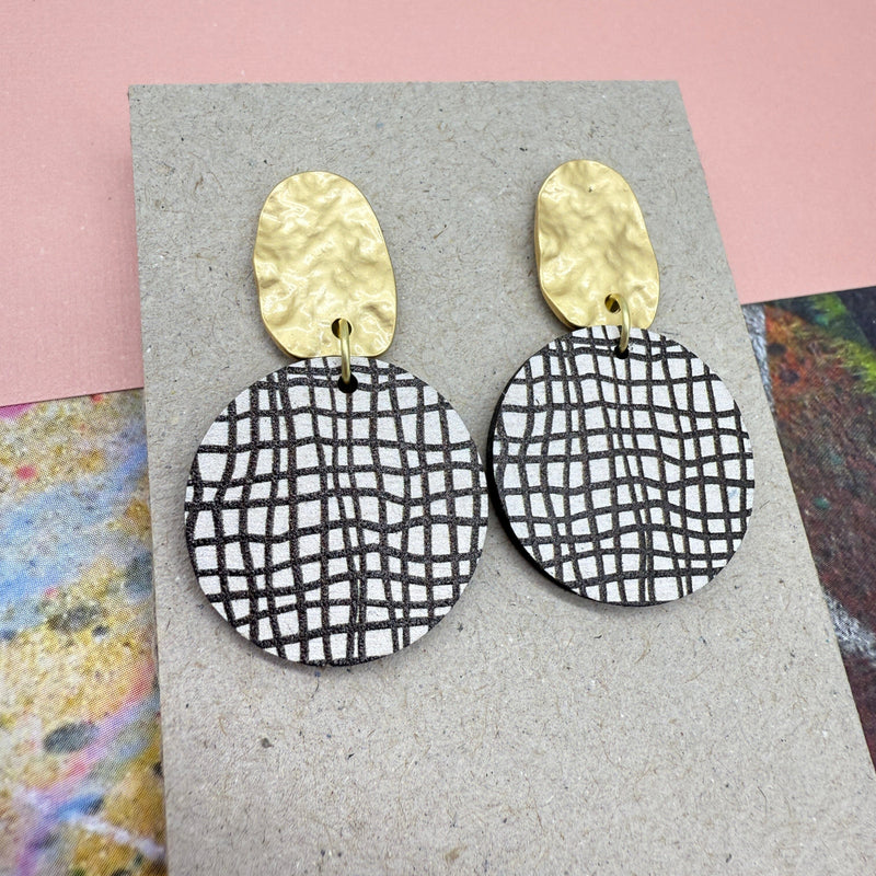 Doodle Black Drop Deryn Jewellery 