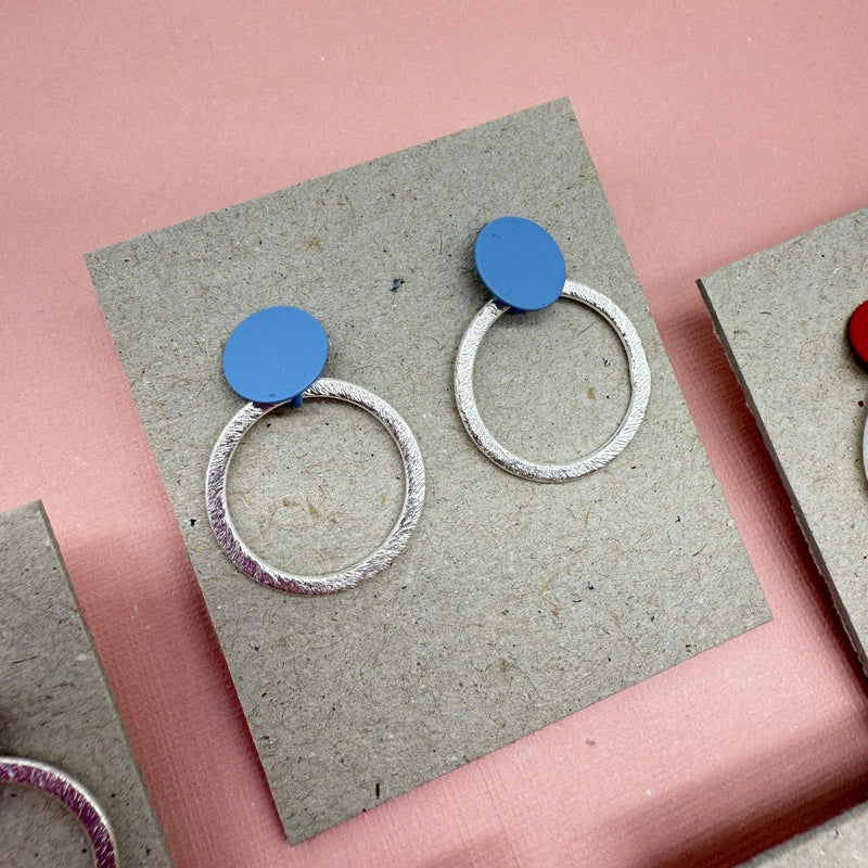 Earrings - multi colours Deryn Jewellery Blue 