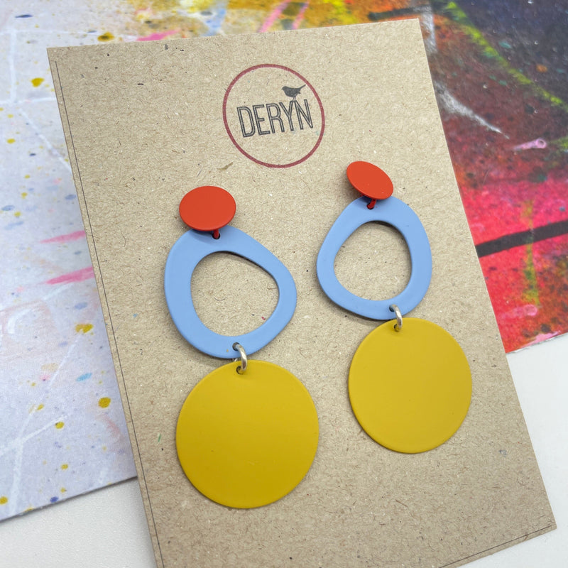 Matisse Earrings 1 Deryn Jewellery