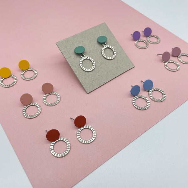 Earrings - multi colours Deryn Jewellery 