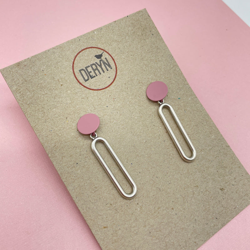 Earrings - multi colours Deryn Jewellery Pink 
