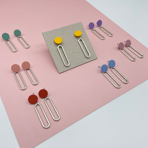 Earrings - multi colours Deryn Jewellery 