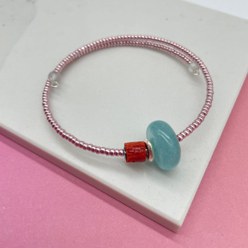 Wrap bracelet Deryn Jewellery 