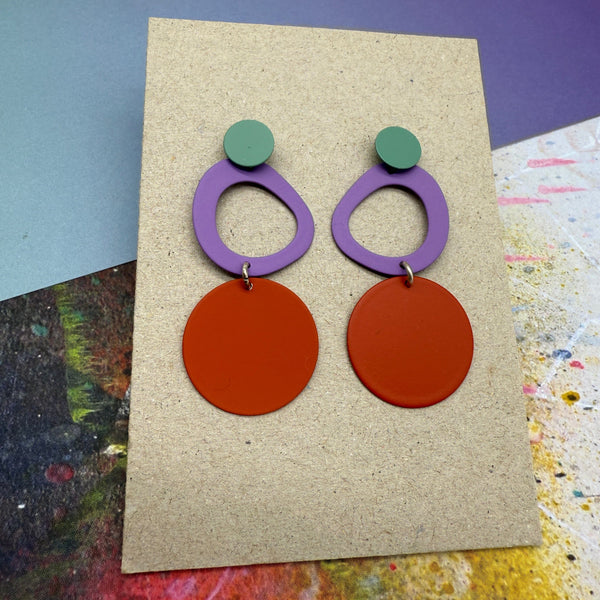 Matisse Earrings 3 Deryn Jewellery 
