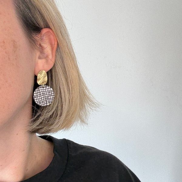Doodle Black Drop Deryn Jewellery 