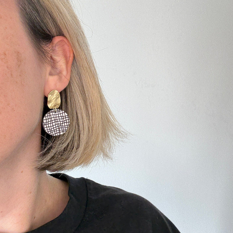 Doodle Black Drop Deryn Jewellery 