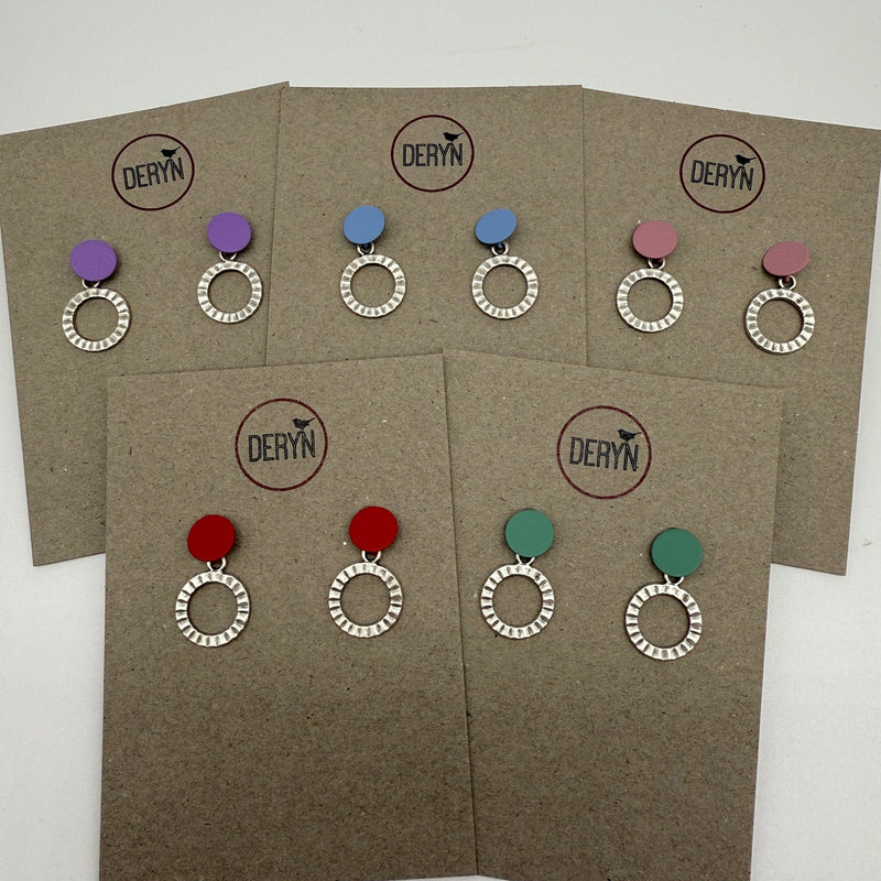 Earrings - multi colours Deryn Jewellery 