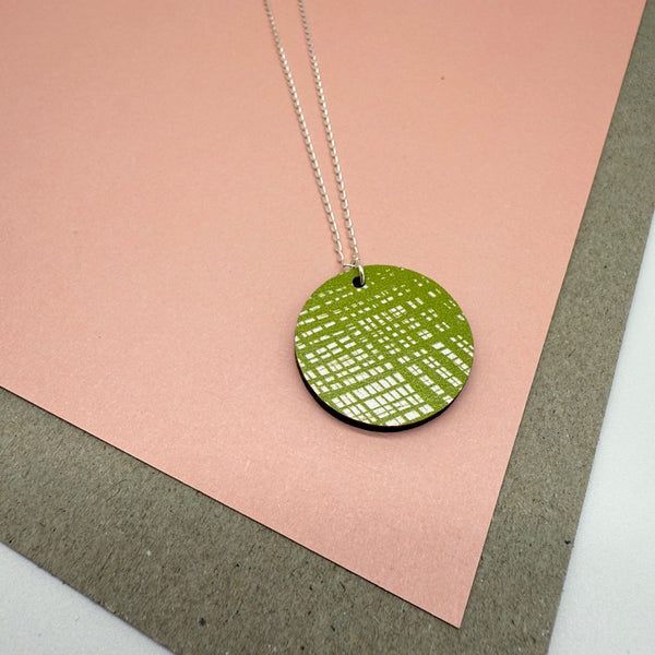 Doodle Necklace - Green Deryn Jewellery 