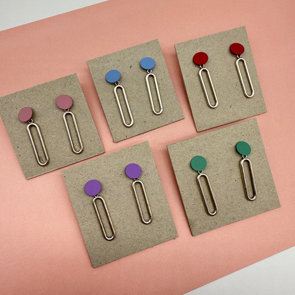 Earrings - multi colours Deryn Jewellery 